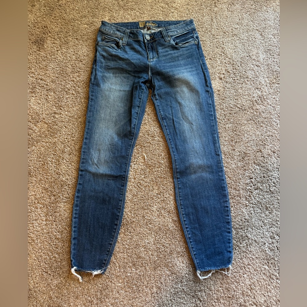 Kut from the Kloth Blue Straight Leg Jeans
